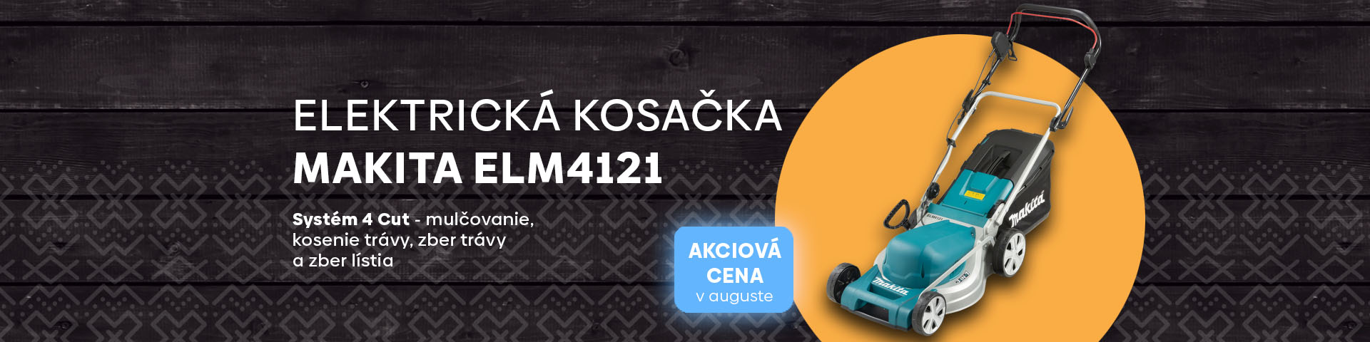 Elektrická kosačka Makita